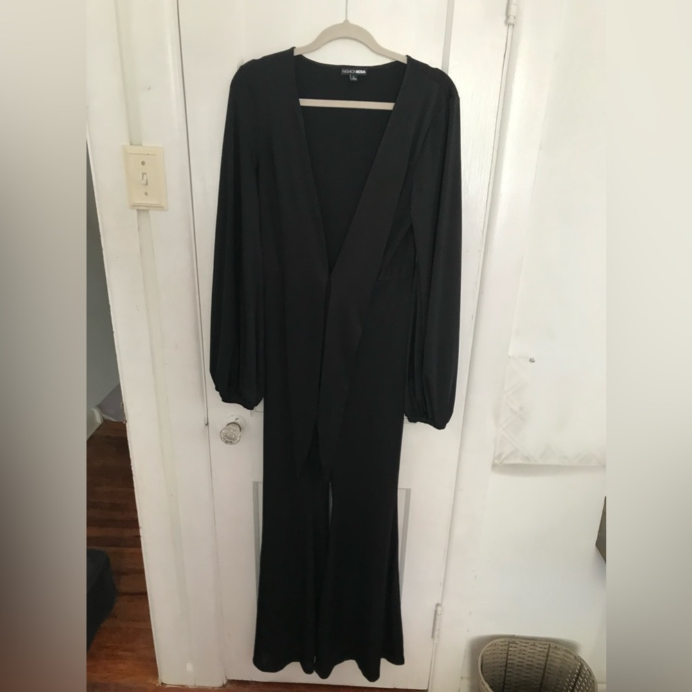 Black jumpsuit